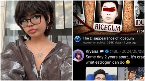 No, popular streamer RiceGum hasnt just come out。